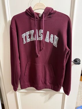 Texas A&M Maroon Hoodie with Front Pocket